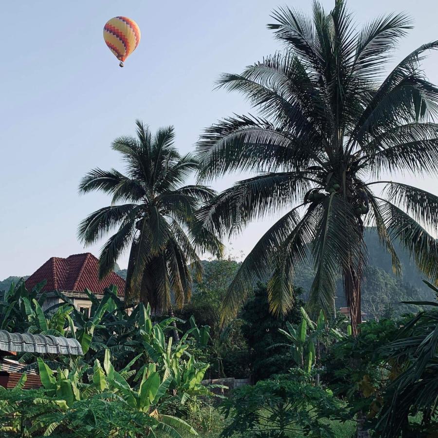 Vang Vieng Bungalows Ngoại thất bức ảnh