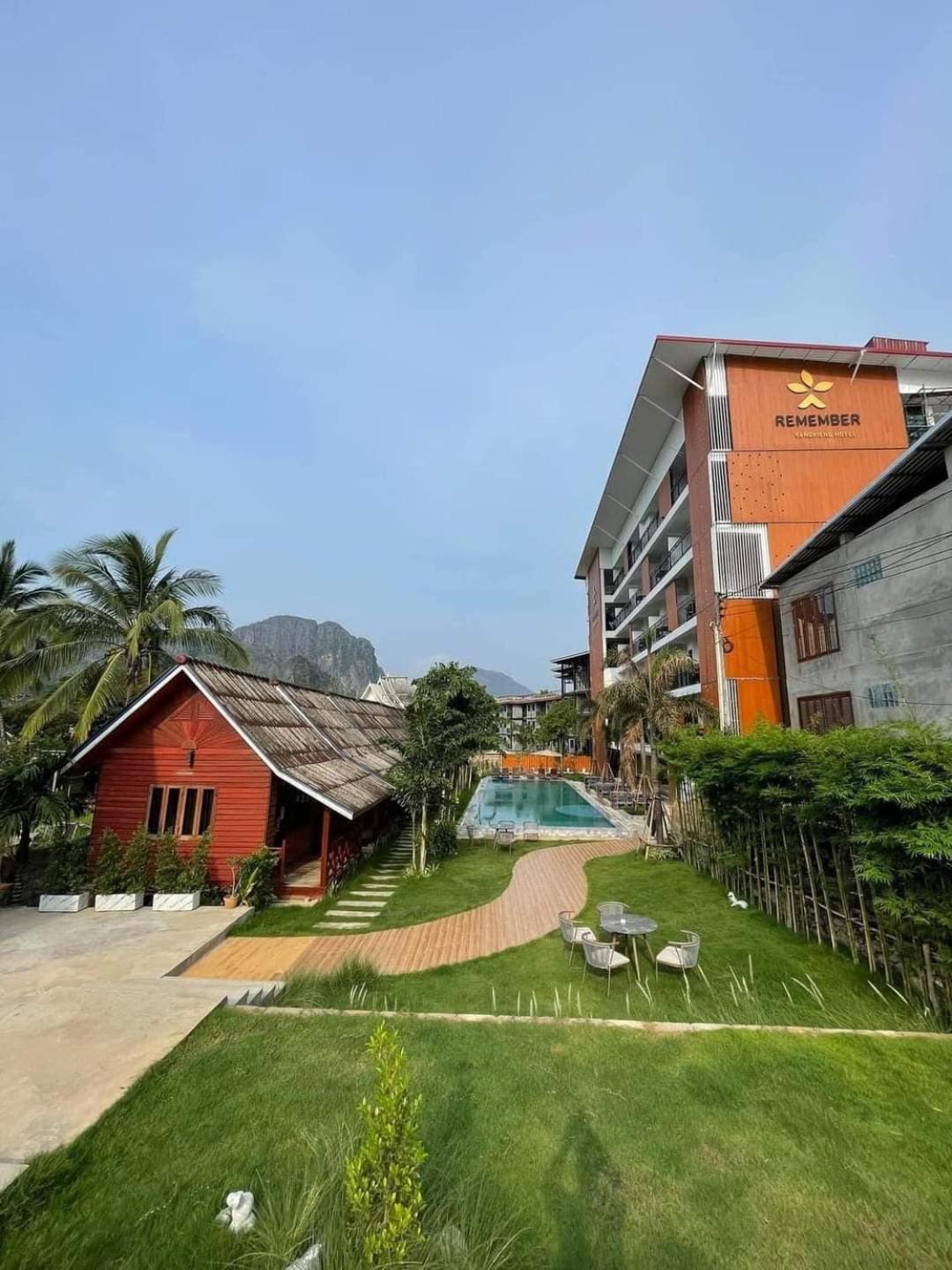 Vang Vieng Bungalows Ngoại thất bức ảnh